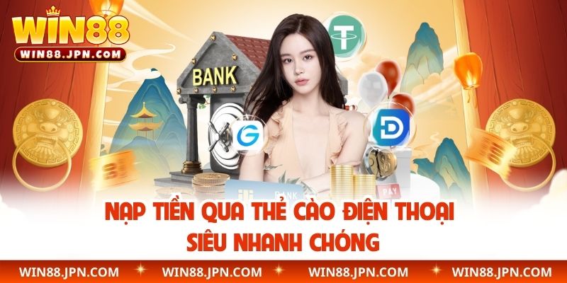 Nạp tiền qua thẻ cào điện thoại siêu nhanh chóng 