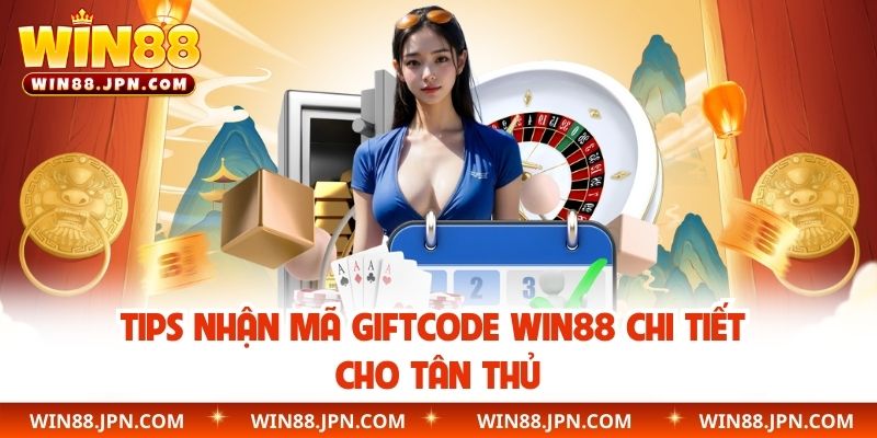 Tips nhận mã giftcode WIN88 chi tiết cho tân thủ